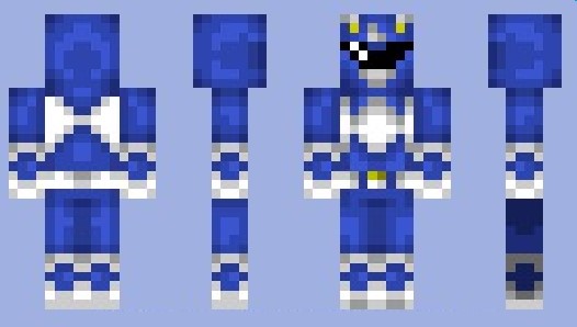 Blue power ranger
