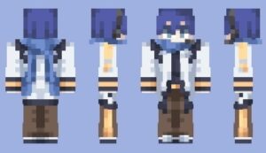 Kaito minecraft skin micdoodle8