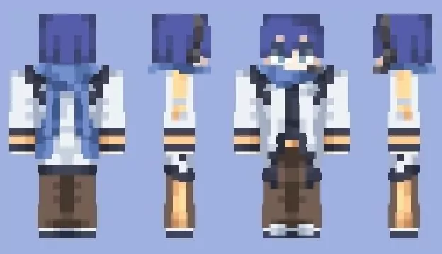 Kaito minecraft skin micdoodle8