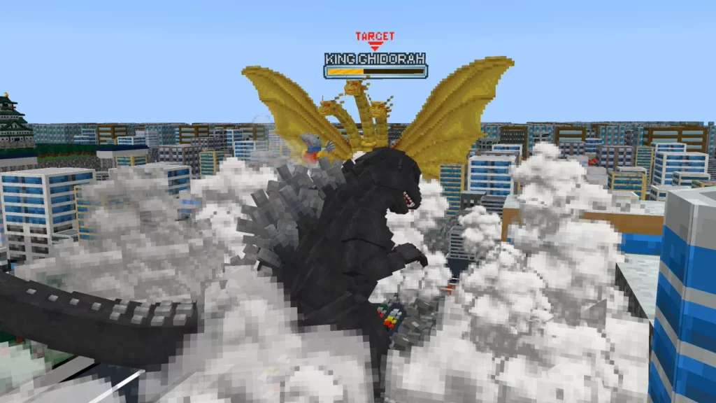 minecraft godzilla